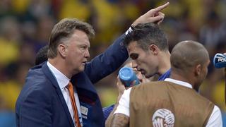 Louis van Gaal y sus últimos gestos como entrenador de Holanda
