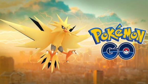 Zapdos ya está disponible en el juego de realidad aumentada. (Foto: Facebook/Pokémon Go)