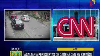 Ate: asaltan a periodistas cuando realizaban un reportaje para CNN