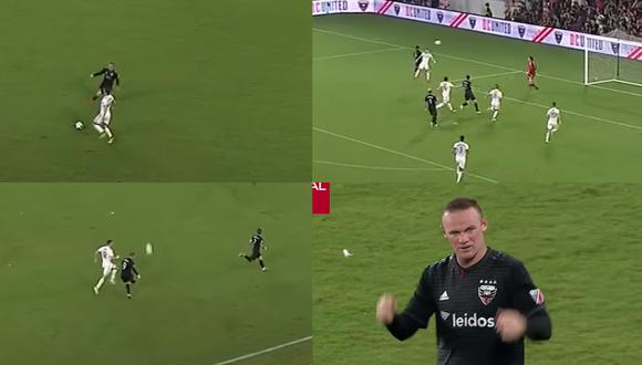 Wayne Rooney no fue la figura del partido, pero se ganó los aplausos de sus seguidores. (MLS Soccer)