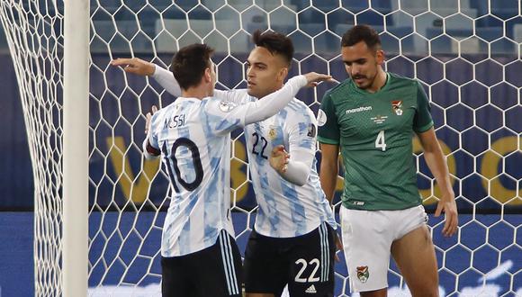 Lionel Messi anotó doblete en el último partido de la fase de grupos de la Copa América 2021. (Foto: AFP)
