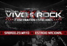 Vivo X El Rock: Conoce a qué hora se presentará tu banda favorita