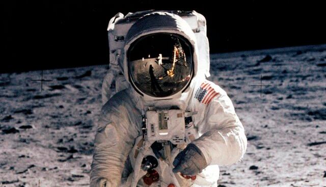 La tripulación del Apolo 11 tuvo que viajar a la Luna sin seguro de vida, pues ninguna compañía quería asumir el riesgo. (NASA)