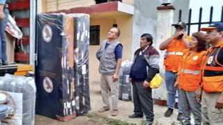 Indeci entregó 1.75 toneladas de ayuda complementaria tras deslizamientos en Huaral
