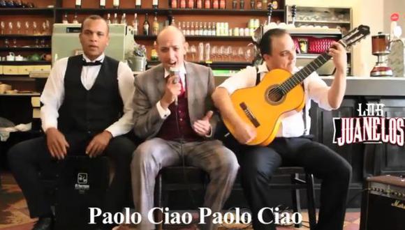 La curiosa versión de "Bella Ciao" en boca de Los Juanelos. Todo para agradecer a Paolo Guerrero. (Foto: Facebook)