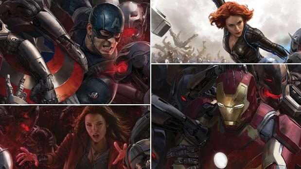 "Avengers: Age of Ultron": revelan los primeros pósters