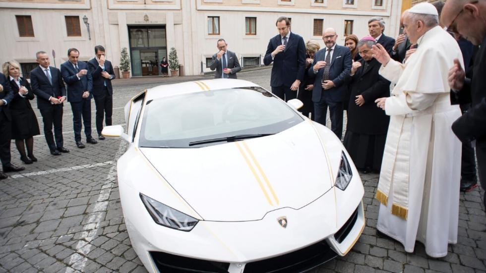 Una fortuna! El Lamborghini del Papa Francisco fue subastado por US$ 854  mil | FOTOS | RUEDAS-TUERCAS | EL COMERCIO PERÚ