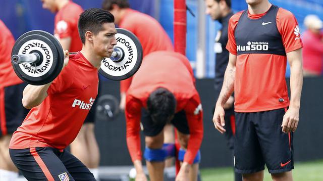 Atlético entrenó a puertas cerradas para final de Champions - 11