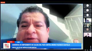 Bruno Pacheco: fiscalía advierte que el exsecretario de la Presidencia podría huir del país