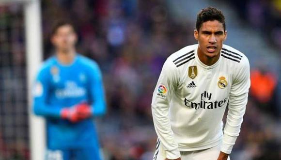 Baja en el Real Madrid: Varane no jugará en San Mamés por una cervicalgia | Foto: AFP