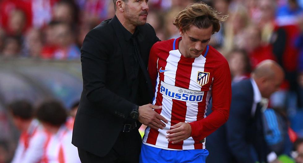 Diego Simeone espera que Antoine Griezmann continúe en el Atlético de Madrid. (Foto: Getty Images)