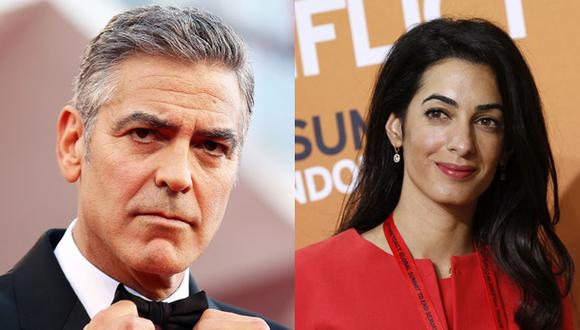 George Clooney y Amal Alamuddin se casarán en Italia
