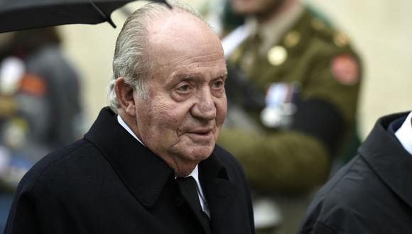 El rey Juan Carlos I de España es investigado por corrupción. (Foto: JOHN THYS / Belga / AFP).