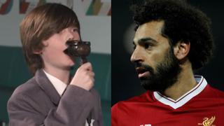 Facebook: niños conocen a Mohamed Salah y su reacción impacta en la red social