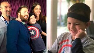 Chris Evans invitó a un niño con cáncer al estreno mundial de 'Avengers: Endgame'