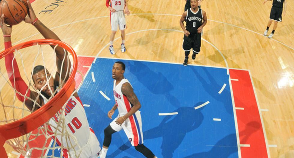Los Pistons derrotaron a los Nets. (Foto: Getty Images)