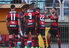 Con Paolo Guerrero y Miguel Trauco, Flamengo derrotó 4-0 al Madureira por el Torneo Carioca
