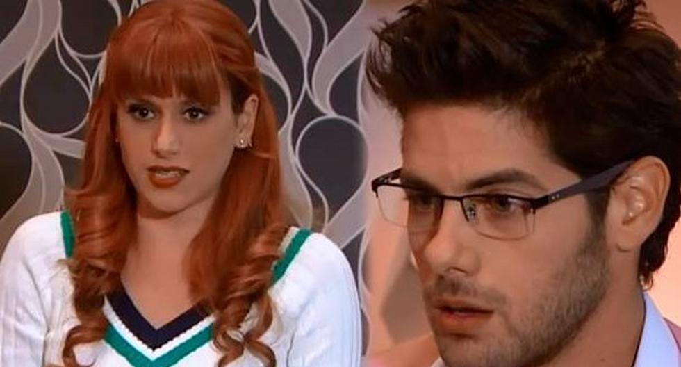 Nicolás no se esperaba esta reacción de Ariana. (Foto: Captura América TV)