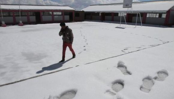 En Arequipa se han registrado temperaturas de hasta 5 grados bajo cero, así como nevadas. (Foto: Archivo / El Comercio)