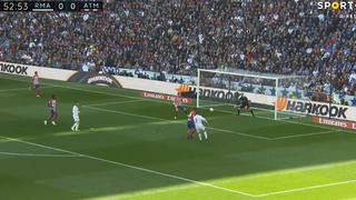 Real Madrid vs. Atlético de Madrid: Cristiano Ronaldo marcó un golazo de volea