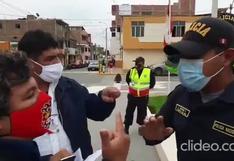 La Libertad: alcalde de Moche se negó a obedecer órdenes de la policía | VIDEO