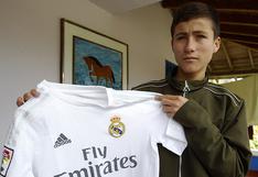"Niño Ángel" de Chapecoense cumplió su sueño de visitar al Real Madrid