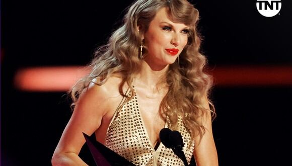 Taylor Swift ganó dos de las seis nominaciones que tenía. (Foto. TNT).
