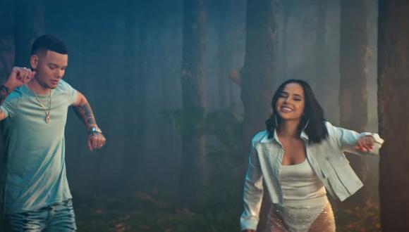 Kane Brown y Becky G. (Foto: YouTube)
