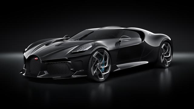 El Bugatti ‘La Voiture Noire’, valorizado en US$ 12.3 millones, combina la potencia del Chiron con un nuevo diseño elaborado a base de fibra de carbono. (Fotos: Bugatti).