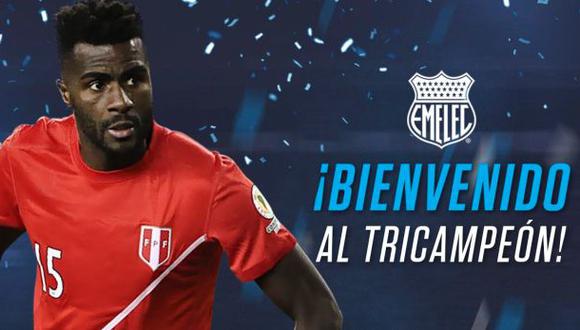 Christian Ramos firmó por Emelec y jugará la Copa Libertadores