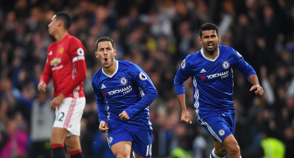 Chelsea se dio un \'festín\' con el Manchester United por la Premier League. (Foto: Getty Images)