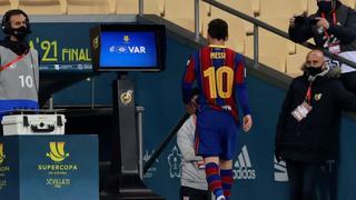 La última expulsión de Lionel Messi con Barcelona fue hace 15 años