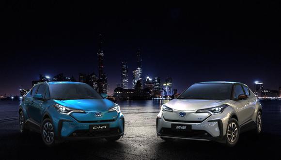 El nuevo Toyota CH-R eléctrico estará disponible, por el momento, en el mercado chino. (Fotos: Toyota).