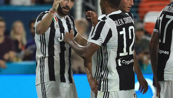 Juventus venció 3-2 al PSG en Florida por cotejo de la International Champions Cup