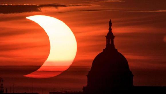 El eclipse durará el doble y la totalidad de la sombra será dos veces más amplia que la del eclipse de 2017. (Getty Images).