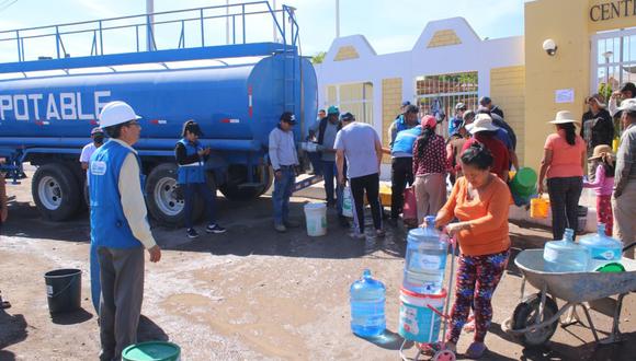 Sunass exhortó a las autoridades y la ciudadanía en general a hacer uso responsable y solidario del agua. Foto: Sunass