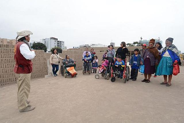 Miraflores: Realizan recorrido para personas con discapacidad  - 1
