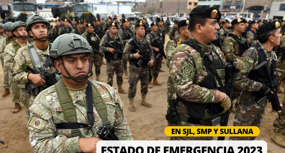 Horario del estado de emergencia en SJL, SMP y Sullana, medidas a seguir y hasta cuándo será | Foto: Diseño EC