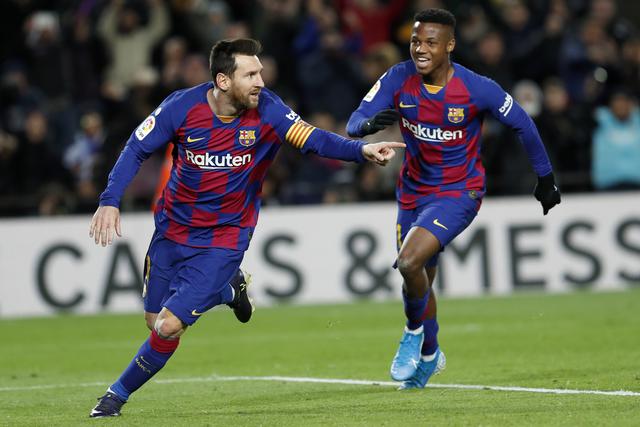 Lionel Messi le dio el triunfo al Barcelona frente al Granada