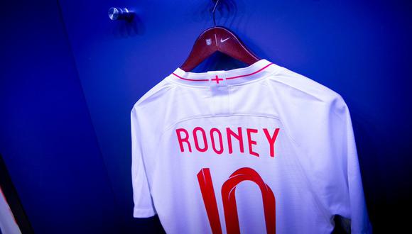 Wayne Rooney disputará su último duelo con la selección de Inglaterra. Será su participación 120° con la camiseta de los 'Tres Leones'. (Foto: AFP)