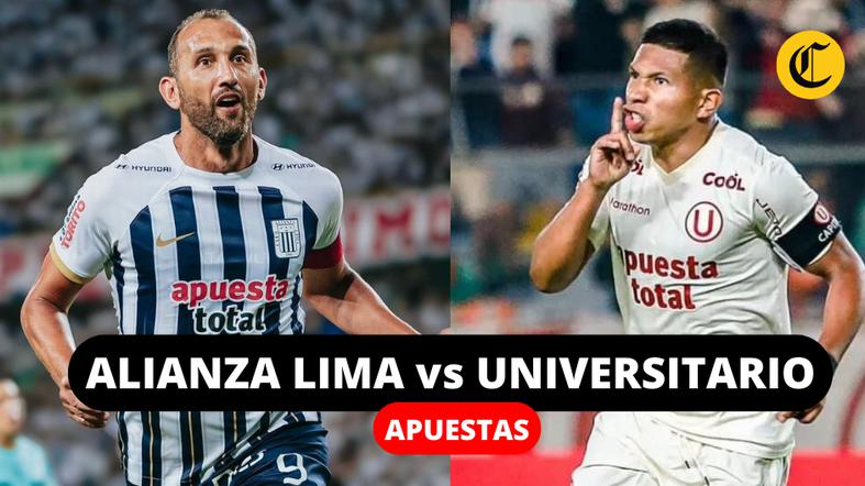 Alianza Lima vs Universitario: apuestas del clásico por la Liga 1