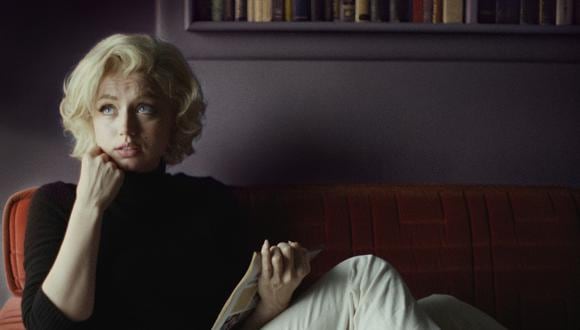 Ana de Armas como Marilyn Monroe en "Blonde". Foto: Cr. Netflix © 2022