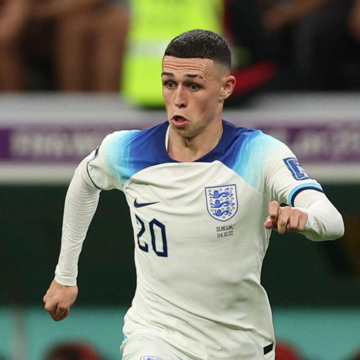 Segunda Camiseta Inglaterra Jugador Foden 2022