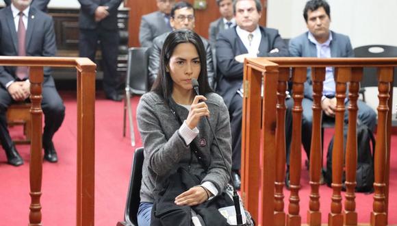 Melisa González Gagliuffi cumple cuatro meses de prisión preventiva. (Foto: Poder Judicial)