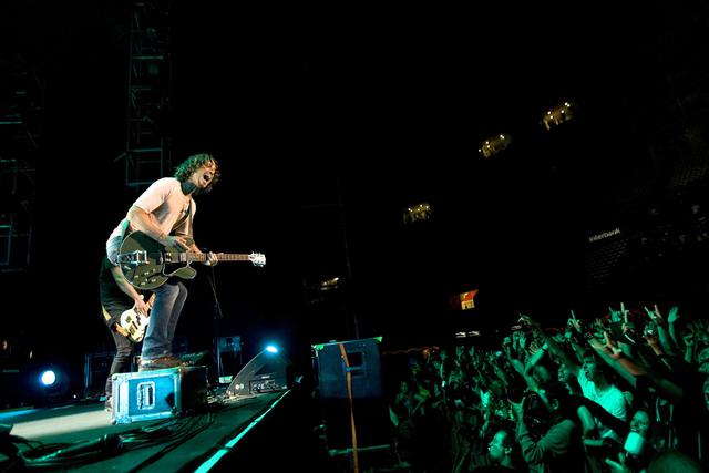 Chris Cornell como vocalista de Soundgarden en el Estadio Nacional, en 2014. (Foto: Eduardo Cavero)