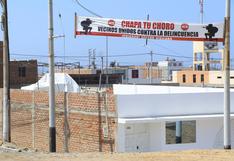 ‘Chapa tu choro’, la campaña que busca frenar la delincuencia en Huanchaquito