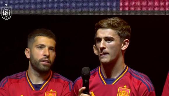 Los cánticos contra Barcelona en pleno discurso de Gavi por el título de España en la Nations League | VIDEO