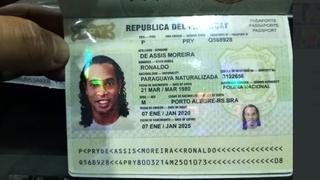 Ronaldinho declaró en Paraguay tras denuncia sobre pasaportes con contenido falso