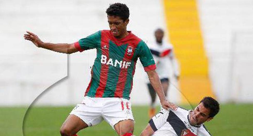 Jhonny Vidales sumó minutos en la derrota del Marítimo. (Foto: Difusión)