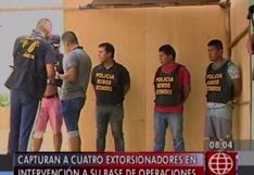 Carabayllo: extorsionadores fueron capturados por la Policía